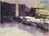 天の川温泉の露天風呂