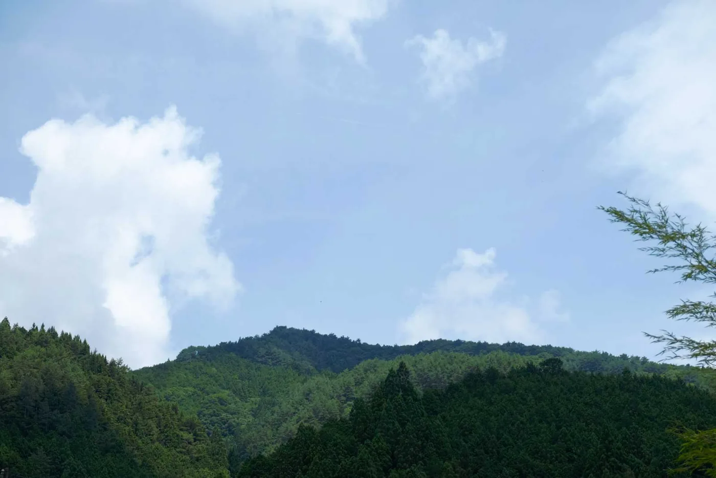 天川の空